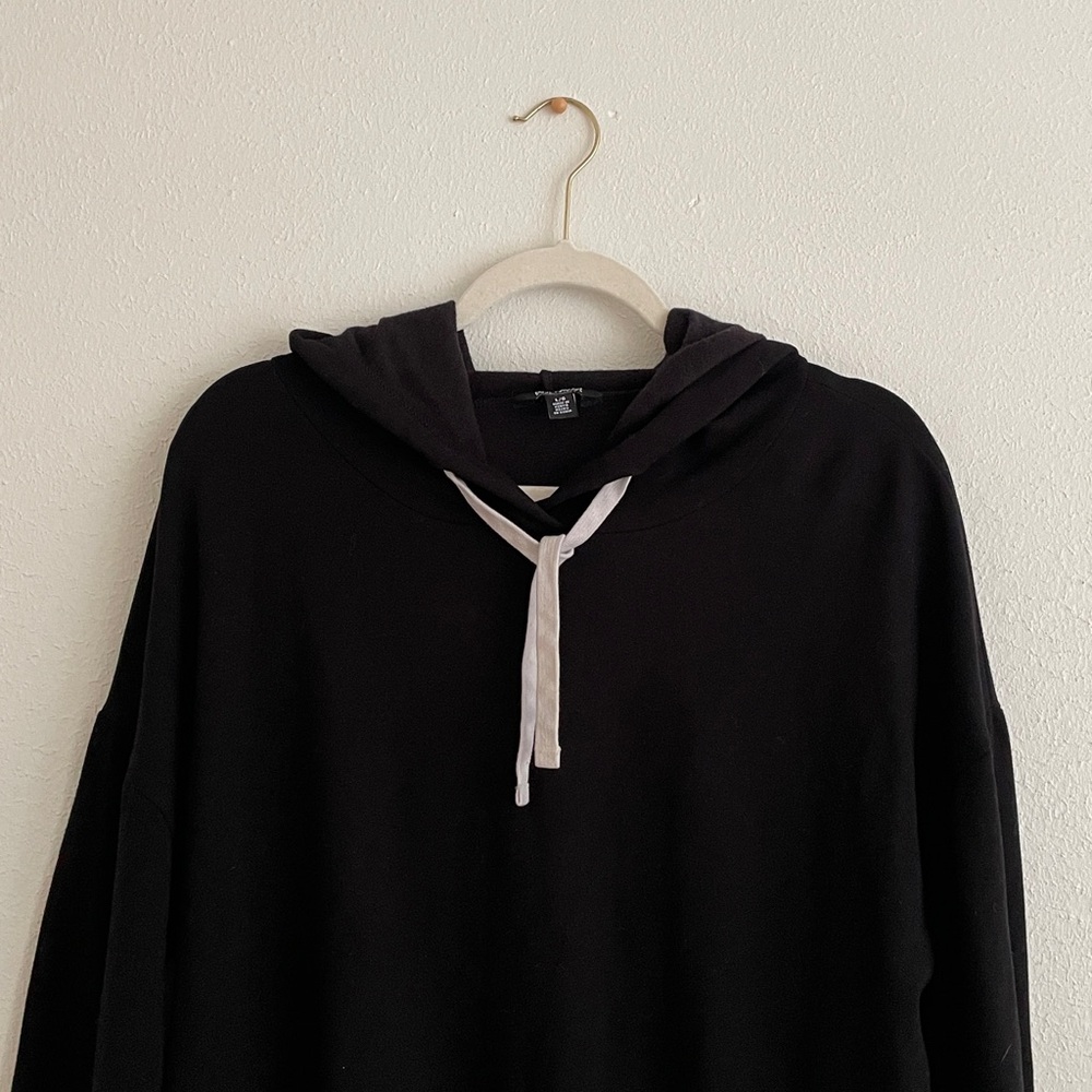 Buffalo David Bitton Hoodie Sweatshirt Indie Casual Athleisure Black